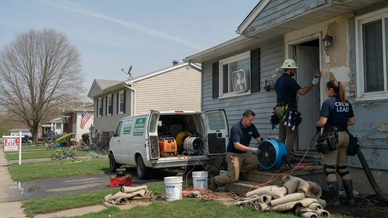 Flood Cleanup in Twin Peaks, CA near me